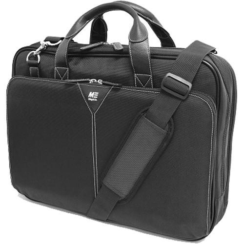 Mobile Edge Premium Nylon Laptop Briefcase (Black) MEBCNP1