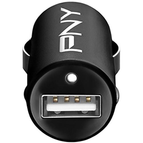 PNY Technologies Rapid USB Car Charger (Black) P-P-DC-UF-K01-GE