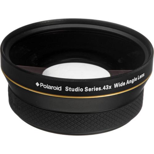 Polaroid Studio Series 72mm 0.43x HD Wide Angle Lens PL4372W