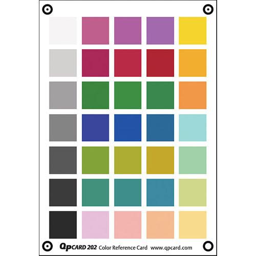 QP Card  QP Color Reference Card 202 GQP202
