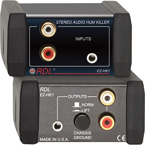 RDL  EZ-HK1 Stereo Audio Hum Killer EZ-HK1, RDL, EZ-HK1, Stereo, Audio, Hum, Killer, EZ-HK1, Video