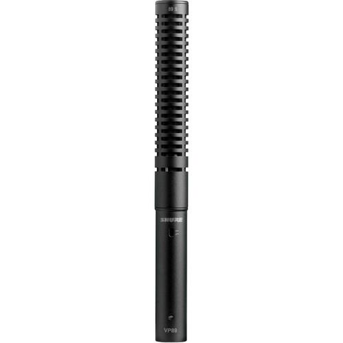 Shure VP89 Short Shotgun Microphone Shockmount Bundle