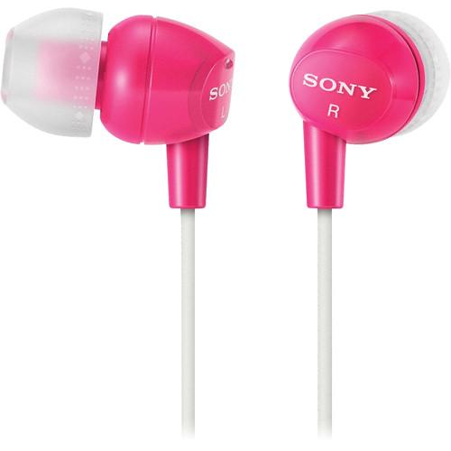 Sony DR-EX12iP In-Ear Stereo Headphones with Mic DREX12IP/PNK