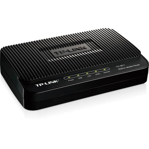 TP-Link TD-8817 ADSL2  Ethernet/USB Modem Router TD-8817