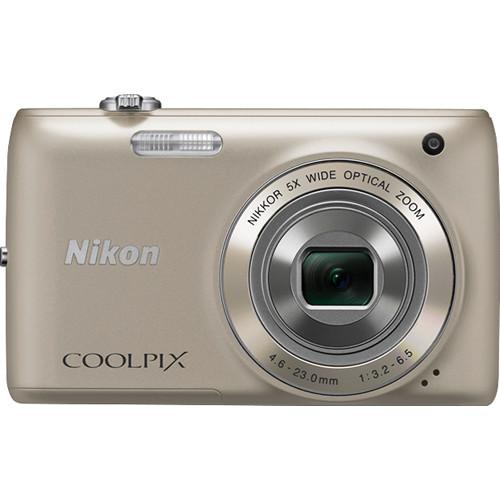 Used Nikon Coolpix S4100 Digital Camera (Silver) 26258B