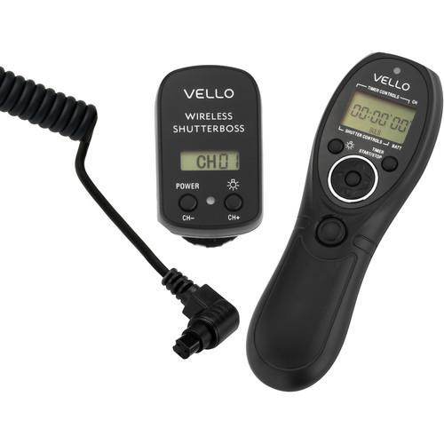 Vello  Wireless ShutterBoss Timer Remote RCW-C2, Vello, Wireless, ShutterBoss, Timer, Remote, RCW-C2, Video