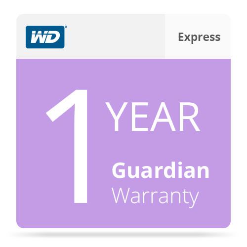 WD 1-Year Guardian Express Warranty For WD WDBBBT0000NNC-NASN