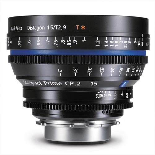Zeiss Compact Prime CP.2 15mm/T2.9 F Mount 1864-644, Zeiss, Compact, Prime, CP.2, 15mm/T2.9, F, Mount, 1864-644,
