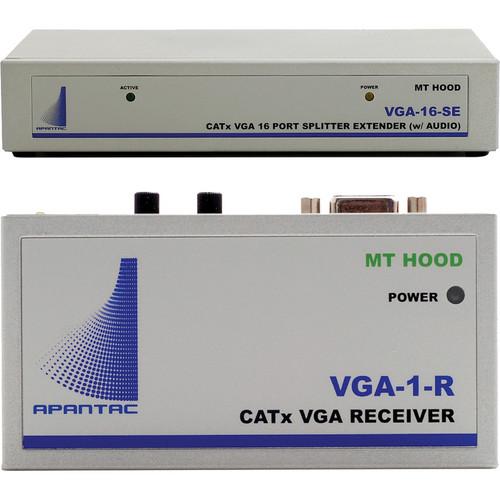 Apantac VGA-16-SE VGA Extender/Splitter with Audio VGA-SET-5, Apantac, VGA-16-SE, VGA, Extender/Splitter, with, Audio, VGA-SET-5,