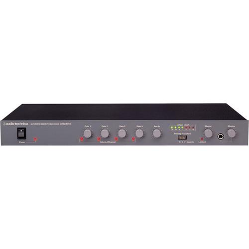 Audio-Technica AT-MX351a 5-Channel Automatic Mixer AT-MX351A, Audio-Technica, AT-MX351a, 5-Channel, Automatic, Mixer, AT-MX351A,