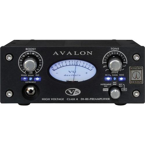 Avalon Design V5 Pure Class A Microphone Preamplifier V5-B, Avalon, Design, V5, Pure, Class, A, Microphone, Preamplifier, V5-B,