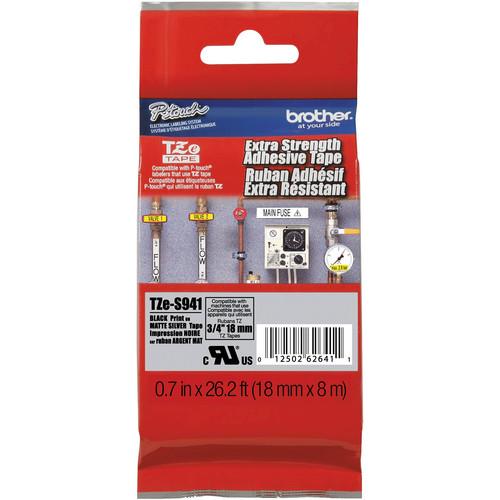 Brother TZeS941 Tape with Extra-Strength Adhesive TZE-S941