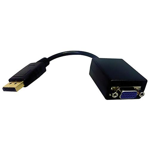 Comprehensive DisplayPort Male to VGA Female 8 Inch Cable, Comprehensive, DisplayPort, Male, to, VGA, Female, 8, Inch, Cable