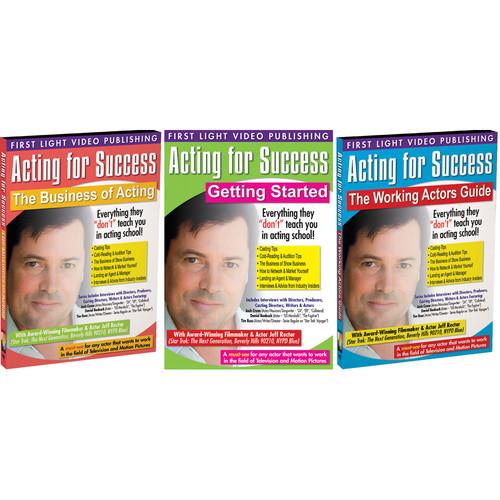 First Light Video DVD: Acting for Success (3 DVD Set) FACTS3