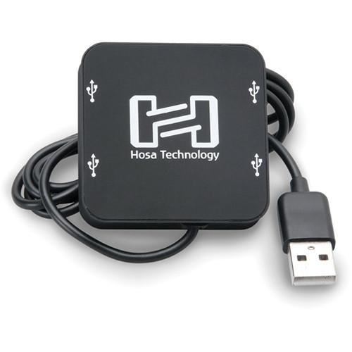 Hosa Technology  4 Port USB 2.0 Hub USH-204, Hosa, Technology, 4, Port, USB, 2.0, Hub, USH-204, Video