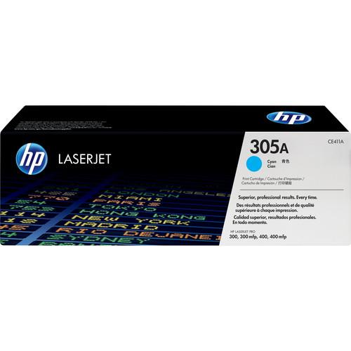 HP  HP 305A Cyan LaserJet Toner Cartridge CE411A
