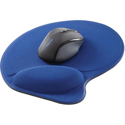 Kensington Wrist Pillow Mouse Pad with Wrist Rest (Blue)