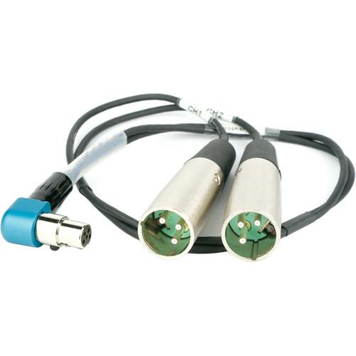 Lectrosonics TA5-F to Dual XLR Output Cable for SR MCSR/5PXLR2