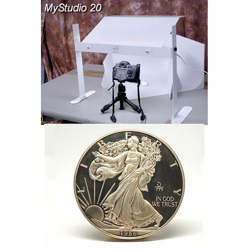 MyStudio MS20 Tabletop Photo Studio Kit with 5000K Lighting MS20