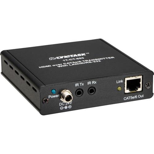 One Task 1T-CT-653 HDMI over CAT5e/6 with LAN/RS232 1T-CT-653, One, Task, 1T-CT-653, HDMI, over, CAT5e/6, with, LAN/RS232, 1T-CT-653