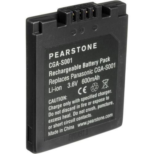 Pearstone CGA-S001 Rechargeable Battery Pack CGAS001, Pearstone, CGA-S001, Rechargeable, Battery, Pack, CGAS001,