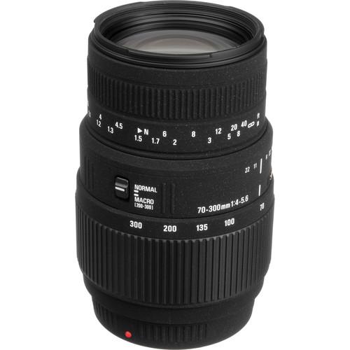 Sigma 70-300mm f/4-5.6 DG Macro Lens for Sony and Minolta 509205