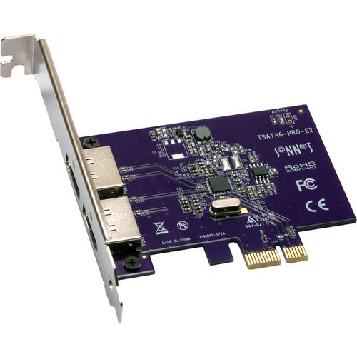 Sonnet 2 Port Tempo SATA Pro 6 Gb PCI Express 2.0 TSATA6-PRO-E2, Sonnet, 2, Port, Tempo, SATA, Pro, 6, Gb, PCI, Express, 2.0, TSATA6-PRO-E2