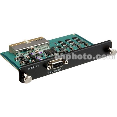 Sony BRBK-301 Analog Component/RGB Card Option BRBK-301, Sony, BRBK-301, Analog, Component/RGB, Card, Option, BRBK-301,