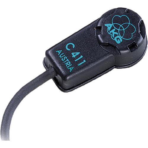 AKG C 411 PP Condenser Pickup Microphone with XLR 2571Z00040, AKG, C, 411, PP, Condenser, Pickup, Microphone, with, XLR, 2571Z00040,
