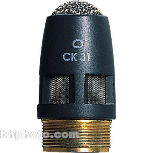 AKG CK31 Modular Hyper-Cardioid Microphone Capsule 2765H00200, AKG, CK31, Modular, Hyper-Cardioid, Microphone, Capsule, 2765H00200