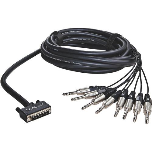 ALVA AI25-8T3 Analog Breakout TRS Cable (9.8' / 3 m) AI25-8T3, ALVA, AI25-8T3, Analog, Breakout, TRS, Cable, 9.8', /, 3, m, AI25-8T3