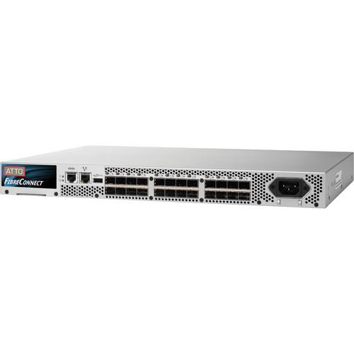 ATTO Technology Fiberconnect 16 Channel to 16 FCSW-8316-D00, ATTO, Technology, Fiberconnect, 16, Channel, to, 16, FCSW-8316-D00,