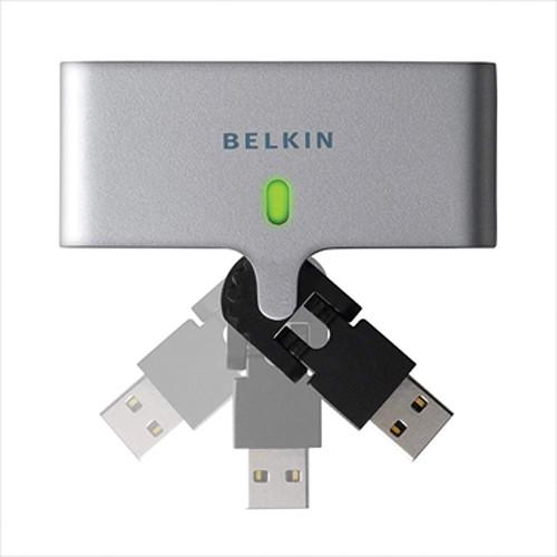 Belkin  4-Port USB 2.0 Swivel Hub B2B001, Belkin, 4-Port, USB, 2.0, Swivel, Hub, B2B001, Video