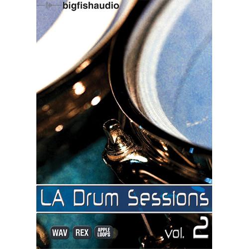 Big Fish Audio  LA Drum Sessions 2 DVD LADS2-ORW, Big, Fish, Audio, LA, Drum, Sessions, 2, DVD, LADS2-ORW, Video