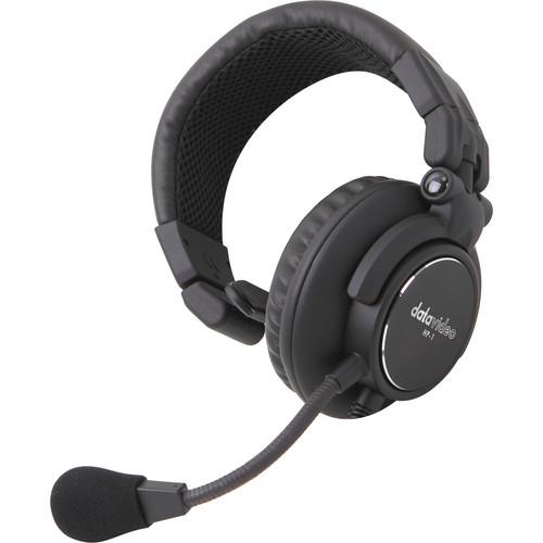 Datavideo HP1 Single-Ear Headset for ITC Intercom Systems HP1, Datavideo, HP1, Single-Ear, Headset, ITC, Intercom, Systems, HP1