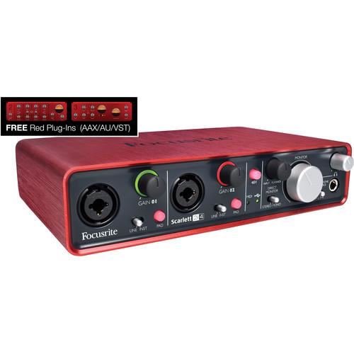 Focusrite Scarlett 2i4 - USB Audio Interface SCARLETT-2I4