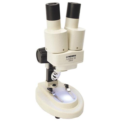 Konus  20/32x Amber Stereoscopic Microscope 5032, Konus, 20/32x, Amber, Stereoscopic, Microscope, 5032, Video