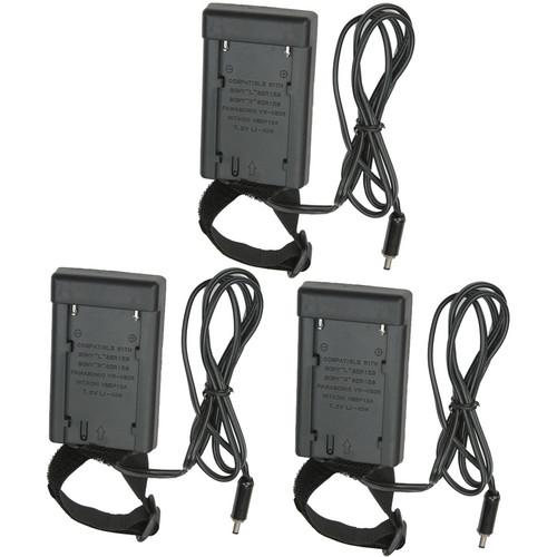 Lowel BSLD-133 Canon Battery Sled (3-Pack) BSLD-133