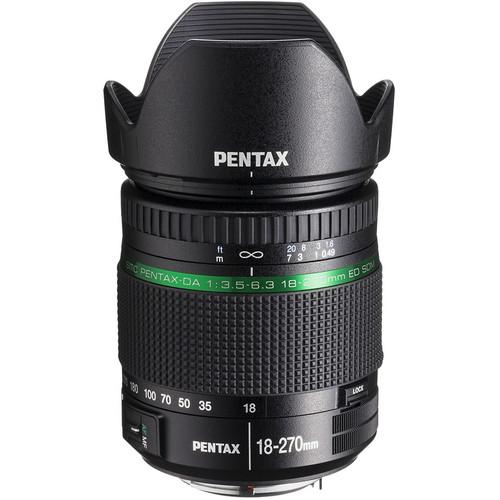 Pentax smc Pentax-DA 18-270mm f/3.5-6.3 ED SDM Lens 21497