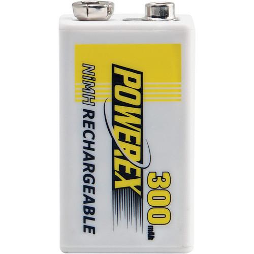 Powerex MHR84V Rechargeable NiMH Battery (8.4V, 300mAh) MHR84V