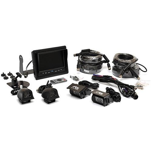 Rear View Safety RVS-7707100 Rear View Quad Camera RVS-7707100