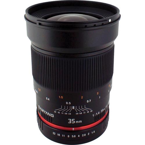 Samyang 35mm f/1.4 AS UMC Lens for Nikon F (AE Chip) SY35MAE-N