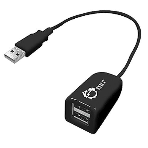 SIIG  USB 2.0 2-Port Hub JU-H20011-S1