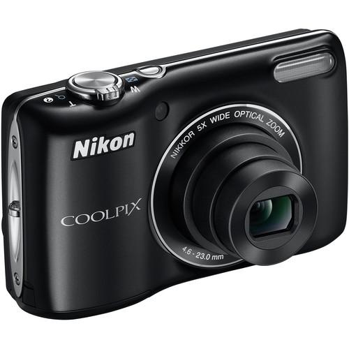 Used Nikon Coolpix L26 Digital Camera (Black) 26298B, Used, Nikon, Coolpix, L26, Digital, Camera, Black, 26298B,