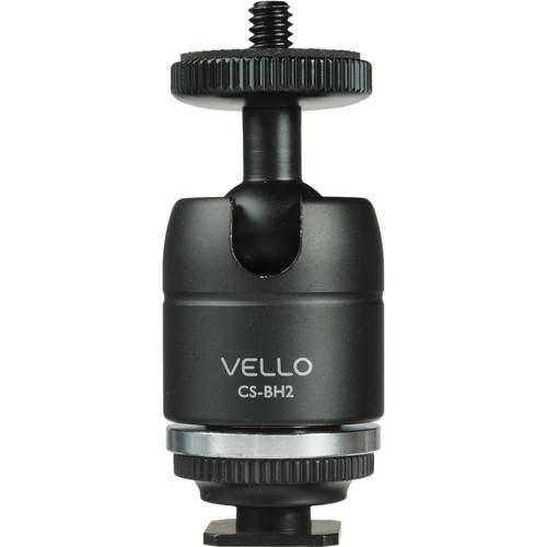 Vello Multi-Function Ball Head with Removable Bottom Shoe CS-BH2, Vello, Multi-Function, Ball, Head, with, Removable, Bottom, Shoe, CS-BH2