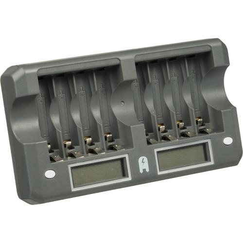 Watson 8-Bay Rapid Charger for AA / AAA NiMH or NiCd AA-8LCD, Watson, 8-Bay, Rapid, Charger, AA, /, AAA, NiMH, or, NiCd, AA-8LCD,