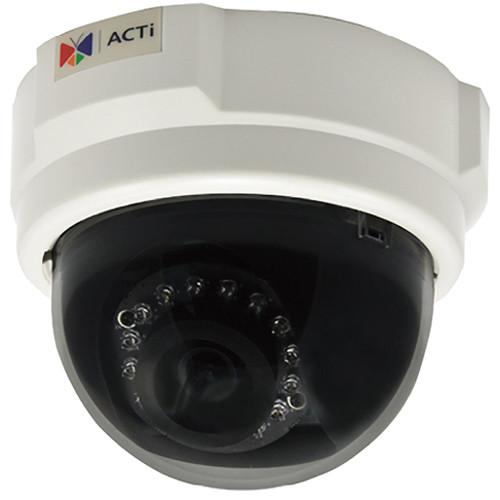 ACTi D55 3 Mp Day/Night IR Indoor Dome Camera with Fixed Lens