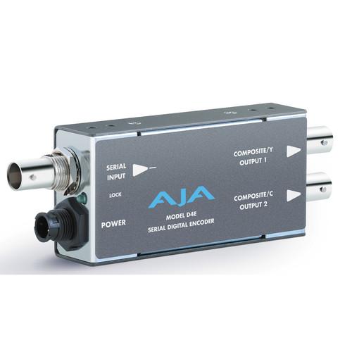AJA D4E SDI to Composite or Y/C NTSC/PAL Converter D4E
