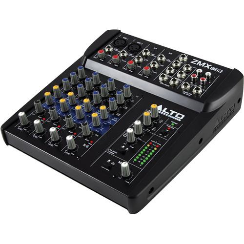 Alto Zephyr ZMX862 6-Channel Compact Mixer ZMX862, Alto, Zephyr, ZMX862, 6-Channel, Compact, Mixer, ZMX862,