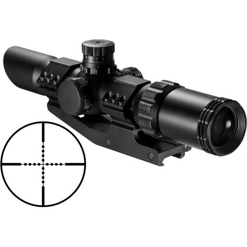 Barska 1-4x28 SWAT-AR Riflescope (Mil-Dot) AC11872